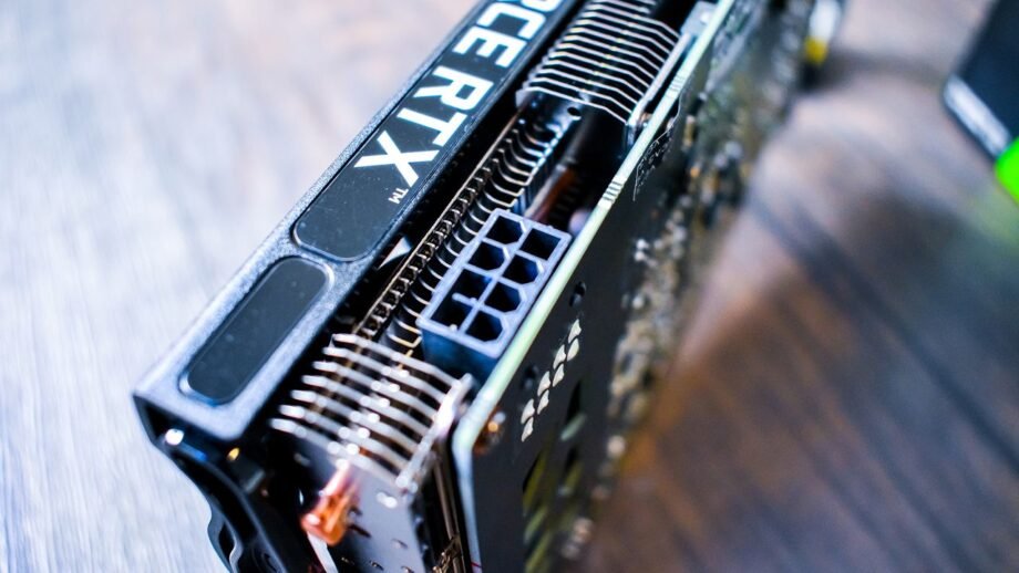 Photorealistic gaming image inspired by the article: Η Nvidia επαναφέρει την RTX 3060 για να αντιμετωπίσει την κρίση στη RAM.