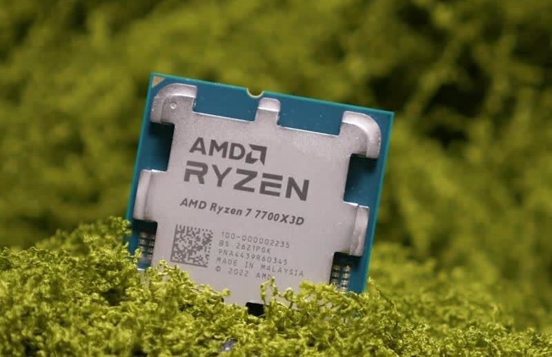 Photorealistic gaming image inspired by the article: Ryzen 7 7700X3D: Ισχυρός για gaming αλλά όχι για όλους οι επιδόσεις και η τιμή.