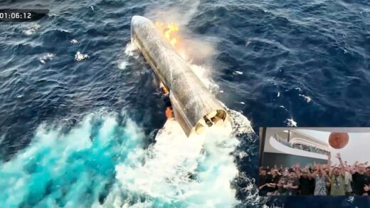 SpaceX επιτυγχάνει ακριβή υδάτινη προσεδάφιση Starship στον Ινδικό Ωκεανό