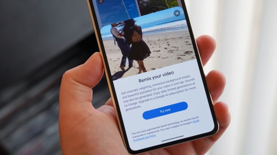 Νέα λειτουργία Video Remix στο Google Photos με AI Gemini Omni για σύντομα βίντεο