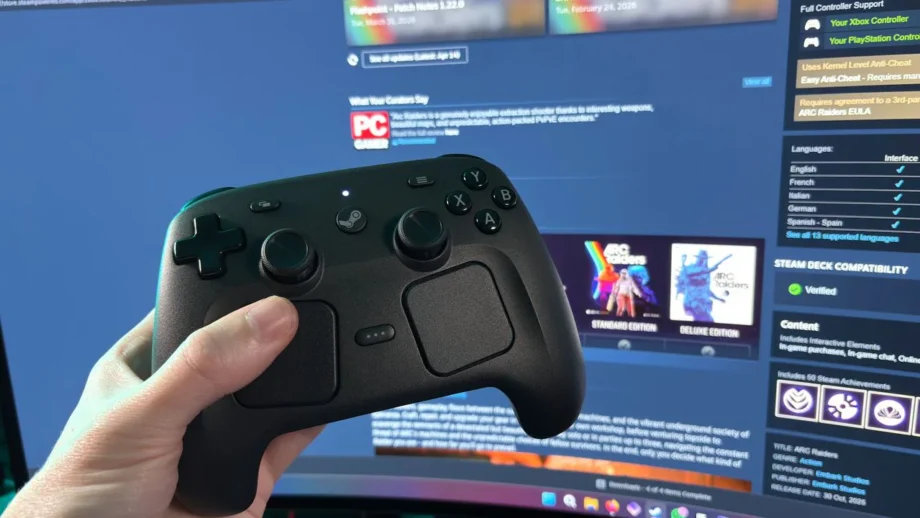 Steam Controller παίζει το κλασικό Zork μέσω εσωτερικού hardware με ρίσκο