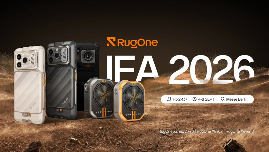 Η Ulefone στο IFA 2026 με νέο Laser Phone, Wearable Action Camera και Mini PC